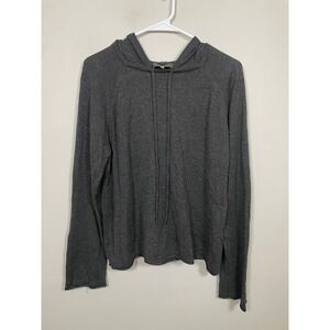Michael Stars Kylo Thermal Hoodie in Gray Size Medium‎ Wool Cashmere Blend